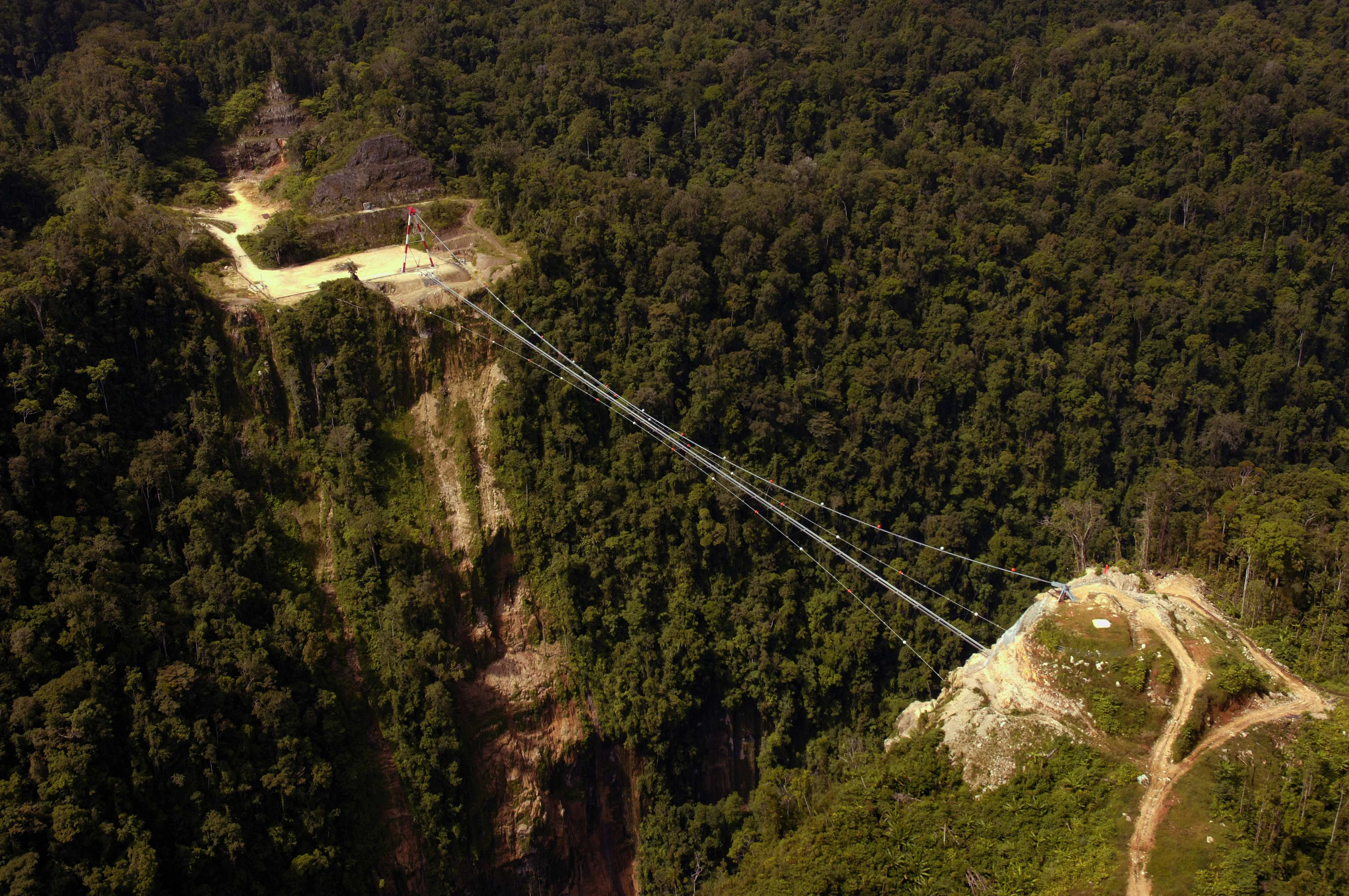 Hegigio Gorge Pipeline Bridge